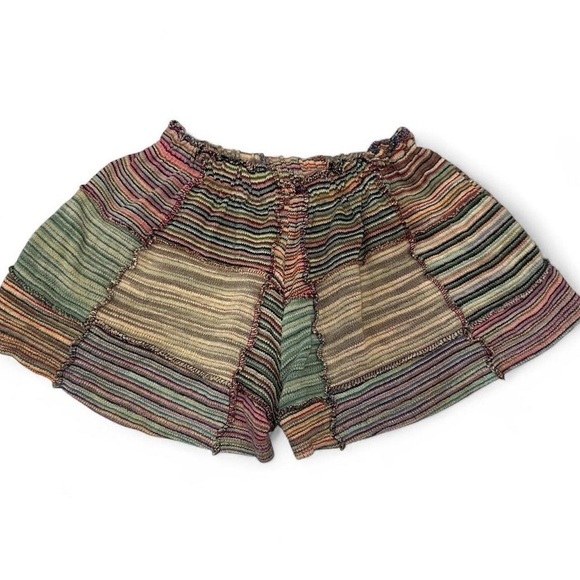 Kathmandu Multicolor High Waist Women's Shorts - Picture 1 of 6